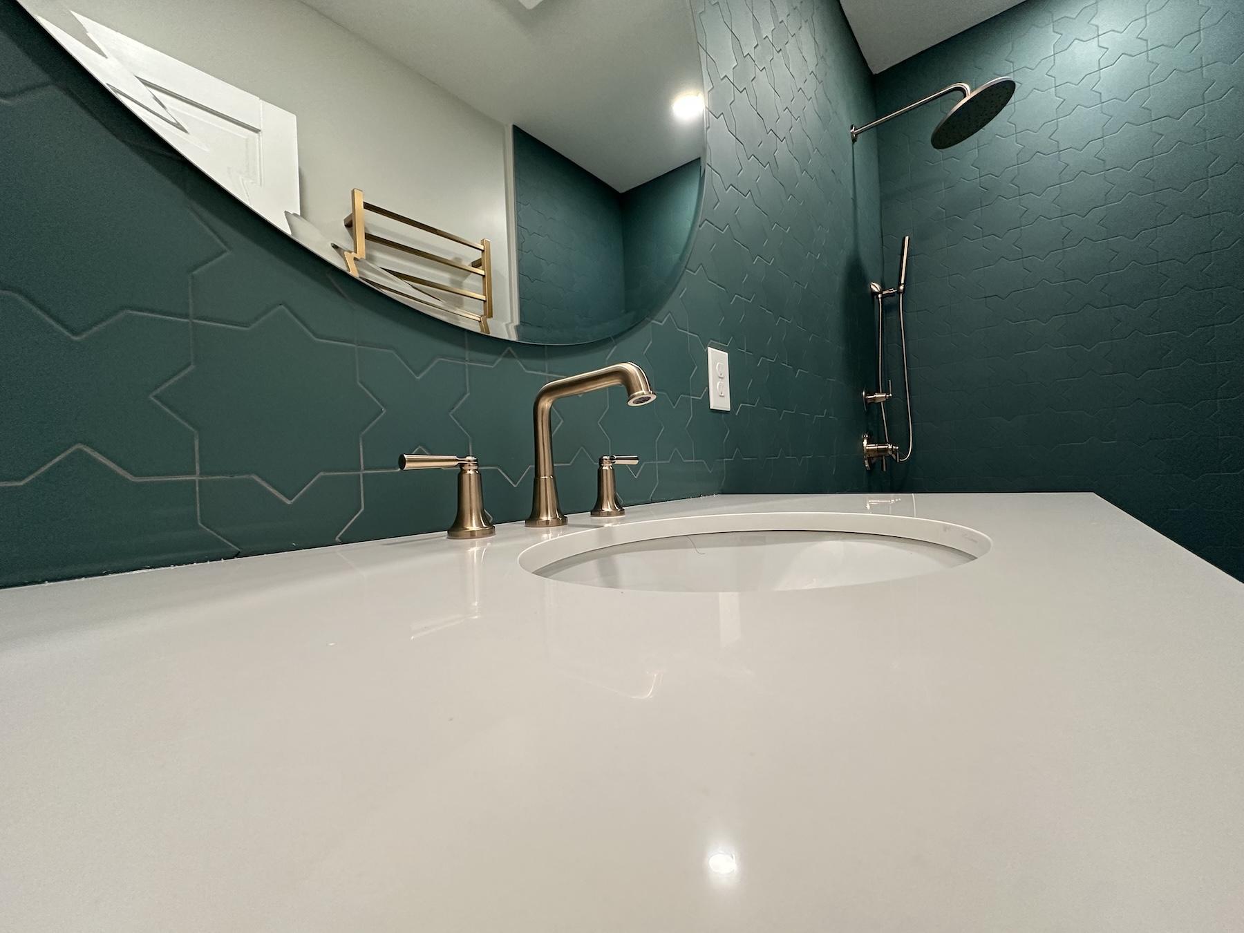 Full Bathroom Remodel - Hyde Park, Cincinnati, Ohio - Basement ...